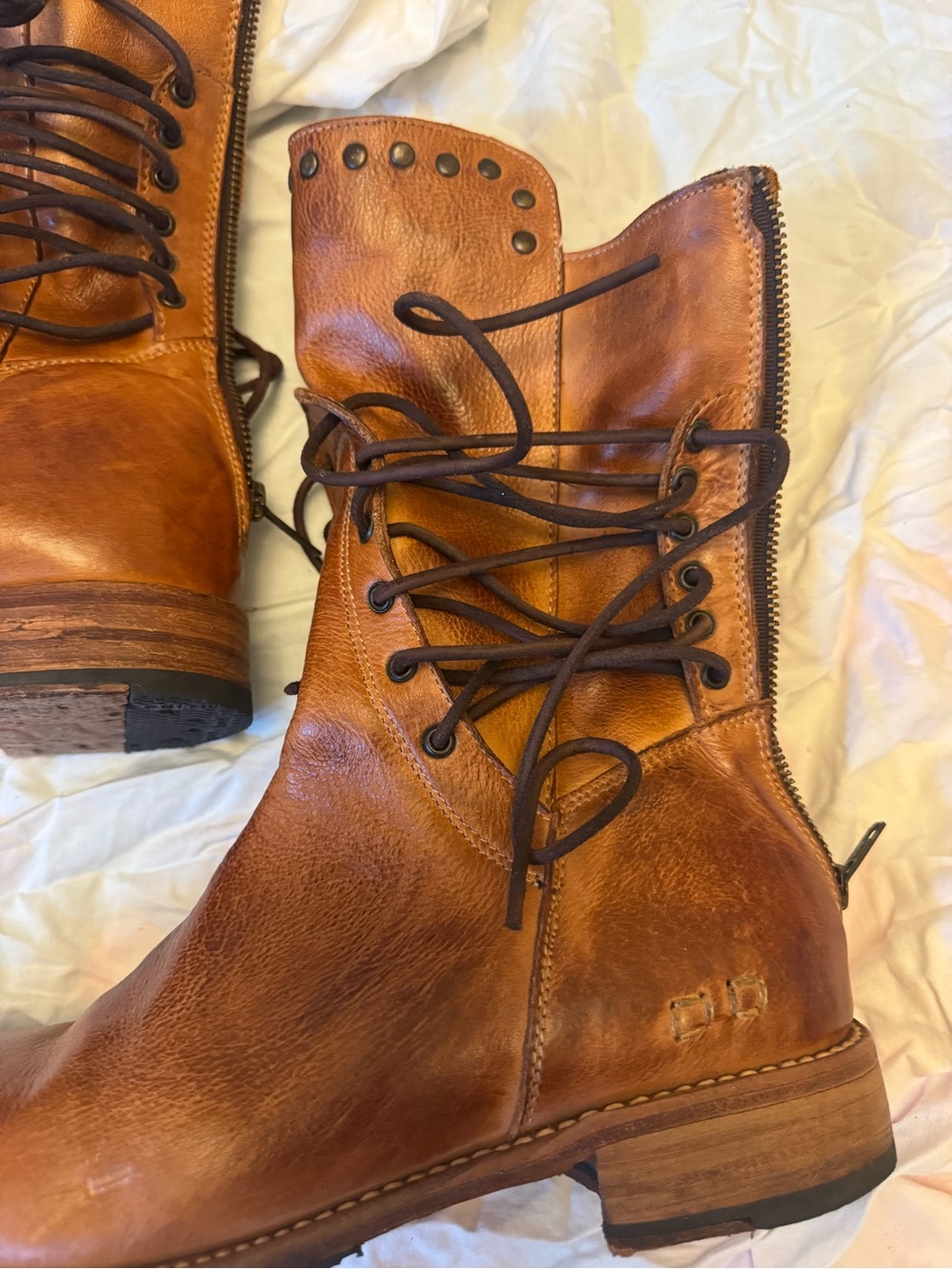 Bed Stu Fen Mid Calf Leather Boot. 9 - Picture 5 of 6